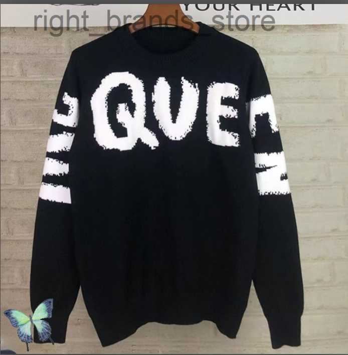 

Men' Sweaters McQueen Sweater 2022 Fall Winter Couple High Quality Knitting Pullovers W220808 SDFSDF