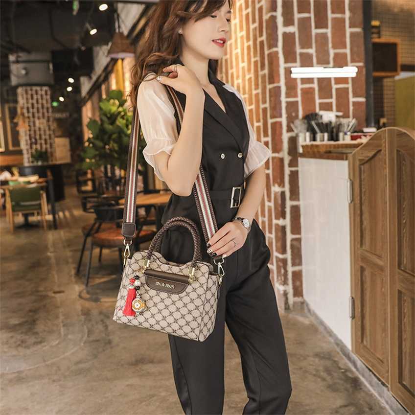 

Handbag Leather bag new Messenger versatile women's handbag One Shoulder Bag Fashion, Pattern material