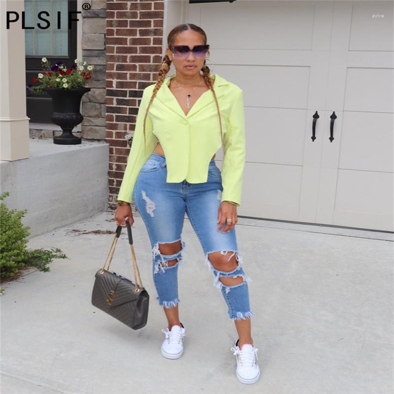 

Women' Blouses Green O Neck Long Sleeve Women T Shirt Sexy Tight Club Party Lady Fashion Top High Street, Yellow