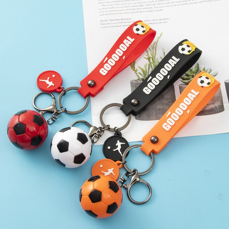 

DHL Keychain Football Design Pendant Fashion World Cup Fans Supply Key Ring Farty Pendant Small Gift CPA4474