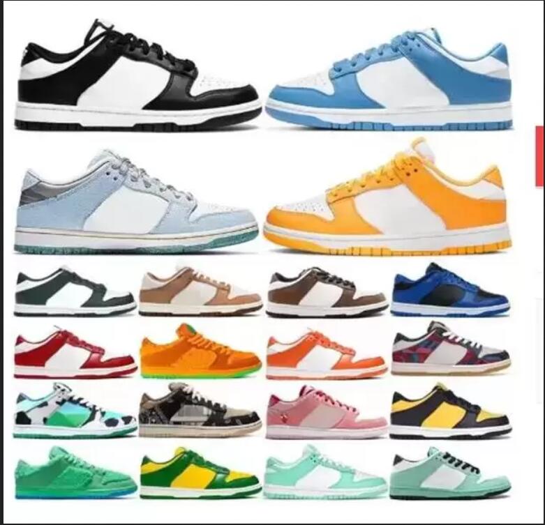

Casual Shoes Sneakers Mens Trainer New Black White Panda University Blue Coast Photon Dust Outdoor Women 36-44