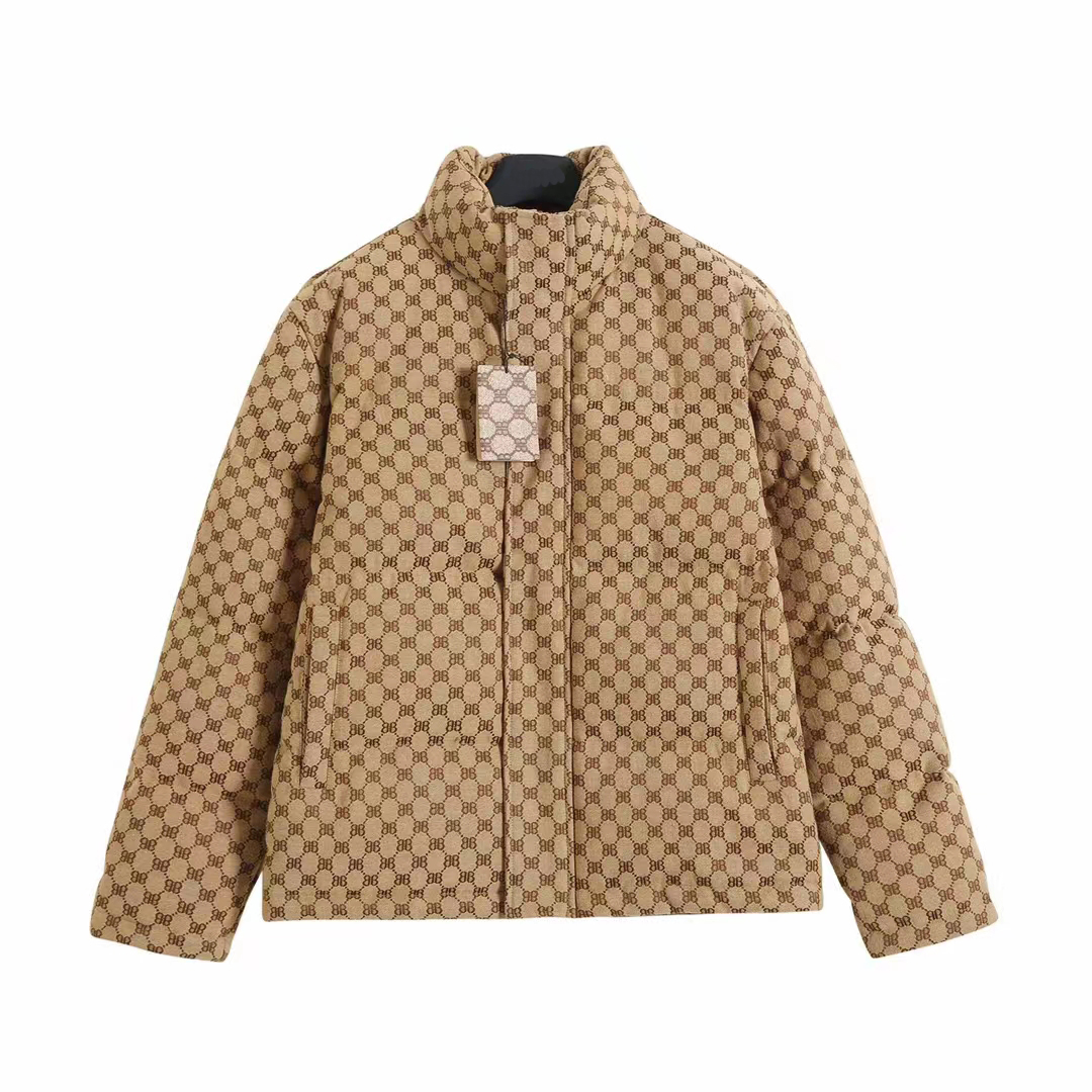 

2022 Men's plus size Outerwear & Coats cotton women's parka Overcoat fashion outdoor windbreaker couple thickening warm coat custom men down jackets M L XL XXL XXXL, Black