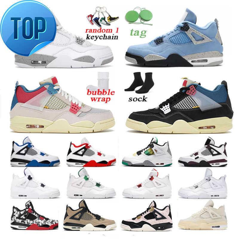 

Basketball Shoes University Blue Cream Sail White Oreo Lightnings Bred Red Thunder Black Cement Cat 4 4s What the Jorden, Split