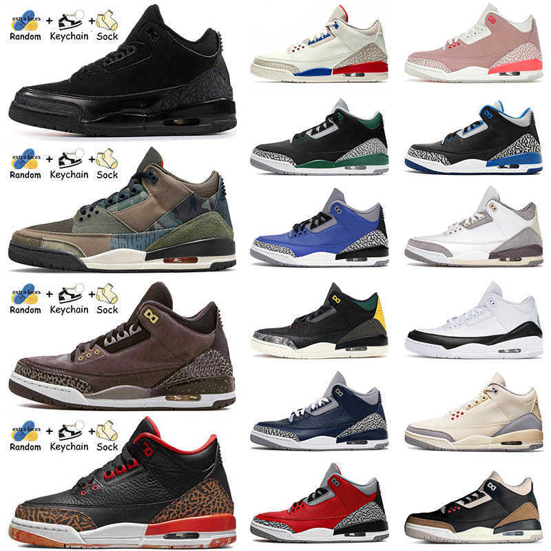 

Newest Designer 3 3s Basketball Shoes Womens Jorda TV Fragment Rust Pink Red Cement Black Cat New Seoul Patchwork Kumquat Mens Sneakers 8JR2, C32 36-47