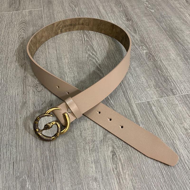 

Genuine Leather Cowhide Belt 3.8cm Casual Mens Belts Designer Snake Belt Buckle Luxury Men Belt Fashion Women Waistband Ceinture D211104 BJm, Army green
