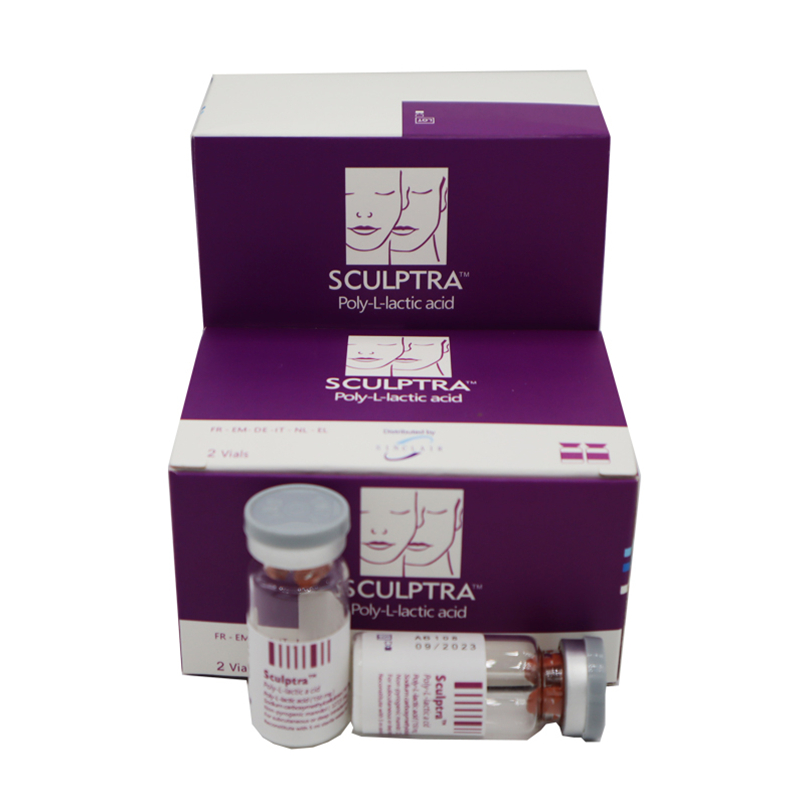 

Body facial butt sculptra Powder PLLA Poly L Lactic acid derma filler 2vial