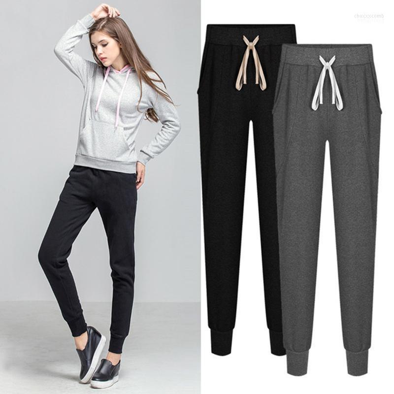

Women's Pants Women's & Capris Dasswei Fashion Warm Velvet Harem For Women Autumn Winter Casual Solid Long Loose Trousers Female Thick, Gray ( no velvet)