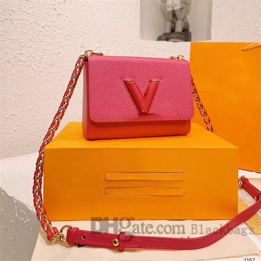 

Twist bag designer Luxury Handbags chain Crossbody Shoulder Bag Lady Purse wallet