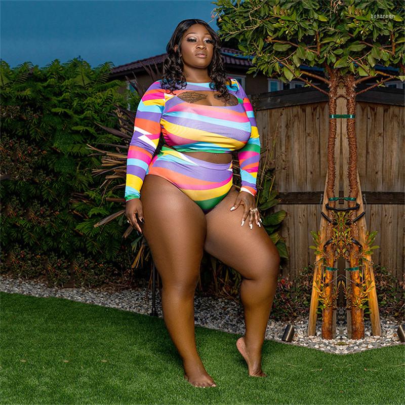 

Women's Tracksuits Women's Summer -selling Long Sleeve Fashion Temperament Striped Hollow Beach Holiday Shorts Set, Multi