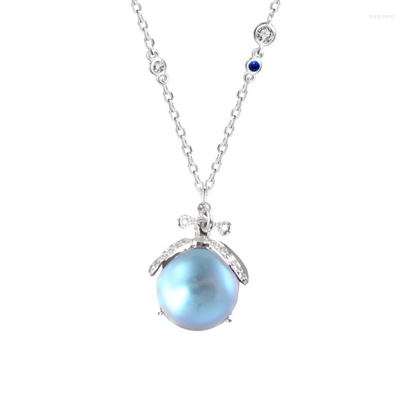 

Pendant Necklaces Silver Lady Necklace Simple And Exquisite Firefly Moonstone Jewelry Accessories Handmade Gift