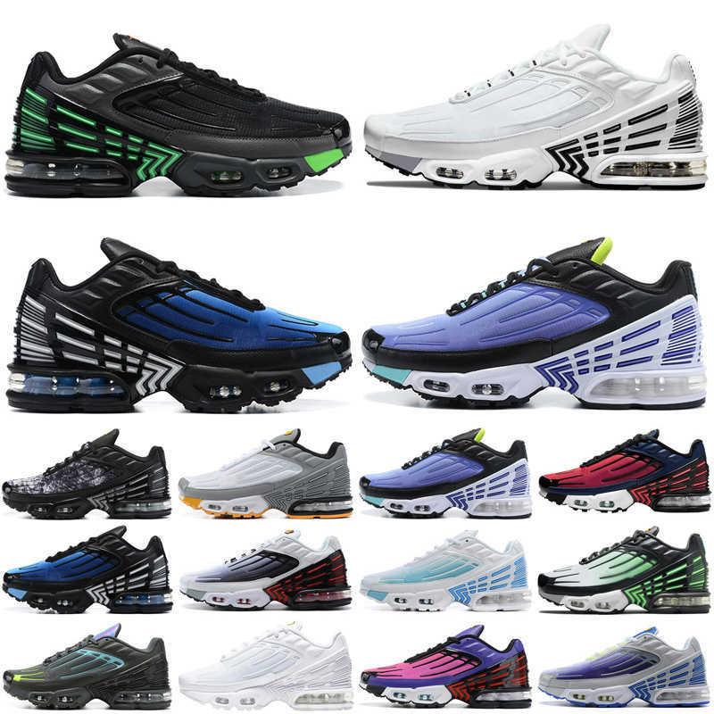 

Shoes Dr Tn Plus 3 Men Running Shoes Tns Tnplus Ultra Triple Black White Laser Blue Mens Trainers Sports Sneakers Runners Top, #1 triple black leather