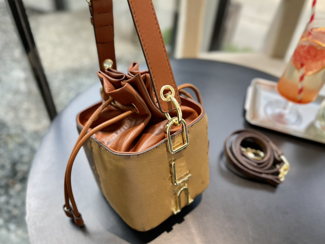 

Brand Shoulder Bag Crossbody Luxury Handbag Tote Designer Messenger Bags 5A Quality Classic Genuine Leather Cattlehide Old Flower Brown Mini 13CM Coffee, Original box