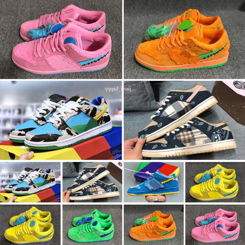 

TopQuality S.B Dunker Kids Casual Shoes Low Cut Bear Pro Qs Children Boy Girl Youth Sport Running Boots Sneaker pFq, Color 3