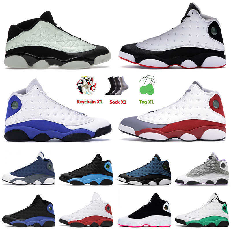 

Top Jumpman 13 13s XIII Mens Basketball Shoes Hyper Royal Obsidian Wolf Grey Court Purple Singles Day Chicago for Men Women Jorda Jorden 04WU, Separate colours