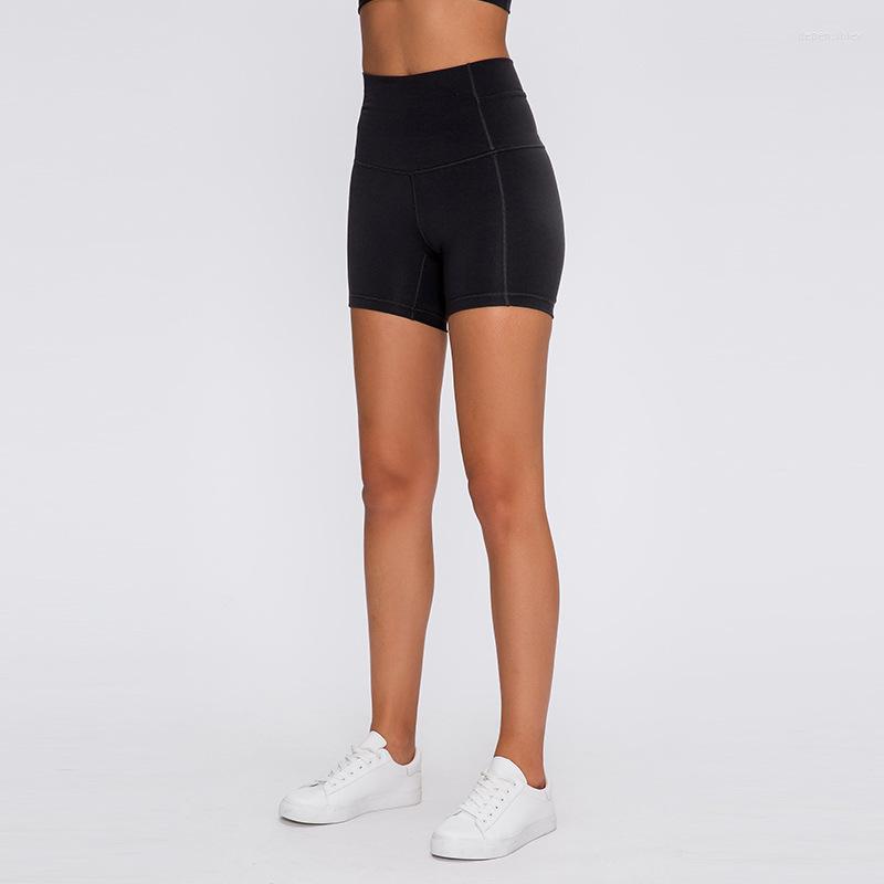 

Active Shorts OEING 2022 Gym Yoga Fitness High Waist Biker Sports Ribbed Solid Push Up Women Sum Pants Seamless Leggings, Blue
