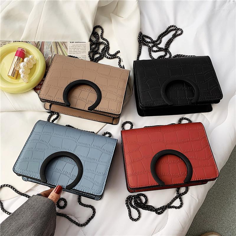 

Evening Bags Women Shoulder Bag 2022 Fashion Handbags Designer Luxury Girls Small Square Messenger Bolsa Feminina, Black