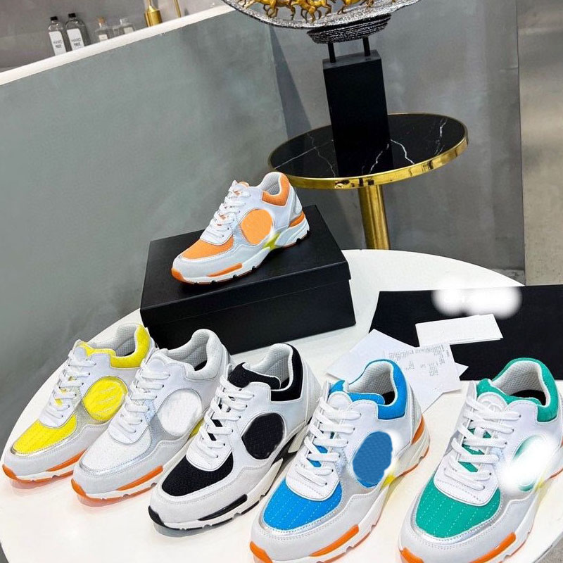 

Men's and women's casual shoes increased flat bottom ladies outdoor walking panda coach sneakers 2022, Green