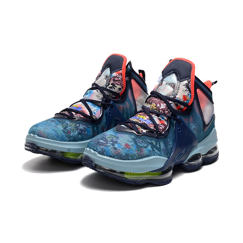 

James lebron 19 xix basketball shoes for men youth kids 19s Dutch Blue Fast Food Black Aqua Red Crown Christmas Purple Teal sneakers tennis with box, White red