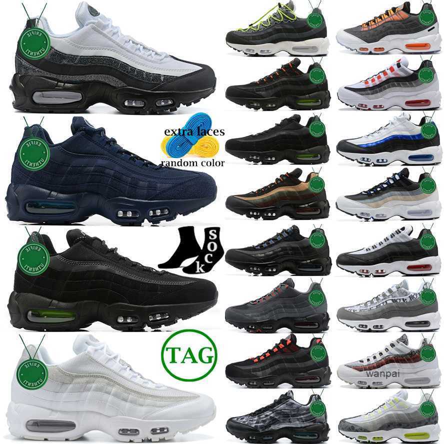 

2023 with box airmaxs 95 running shoes air OG Neon 95s What The Ultramarine Red rose Pink Suede Navy Blue Corduroy men women woman Outdoor, Color # 9