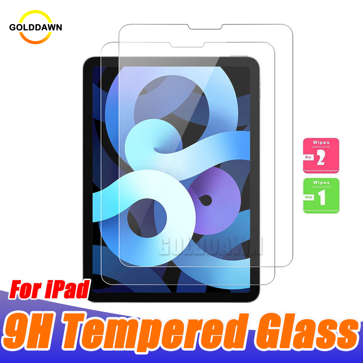 

Tempered Glass 9H Clear Screen Protectors for IPad Pro 10 11inch 12.9 inch 2022 Air 4 10.2 10.9 Mini 2 3 4 5 6 Mini6 8.3inch Without Package