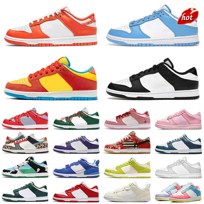 

TOP Dunkes Low 2022 Running Shoes Big Size 14 Men Women Dunks Lows Dunksb Sb Panda Offs White Bart Simpson Unc Coast Disrupt Pink Designer, 36-48 travis scotts
