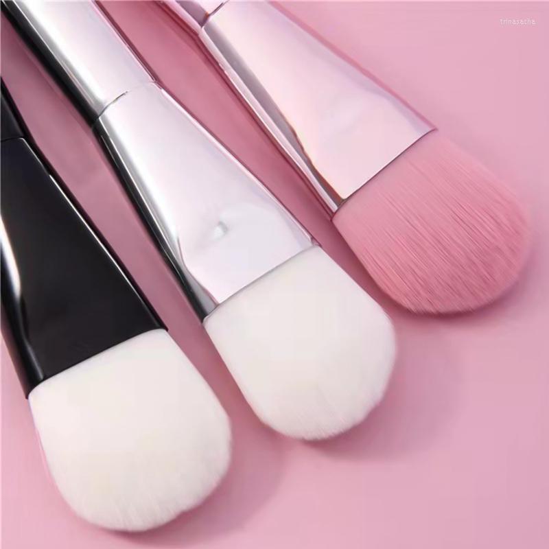 

Makeup Brushes 1pc Double Head Silicone Mask Brush DIY Home Salon Fiber Facial Mud Mixing Skin Care Reusable Cleaning Tool