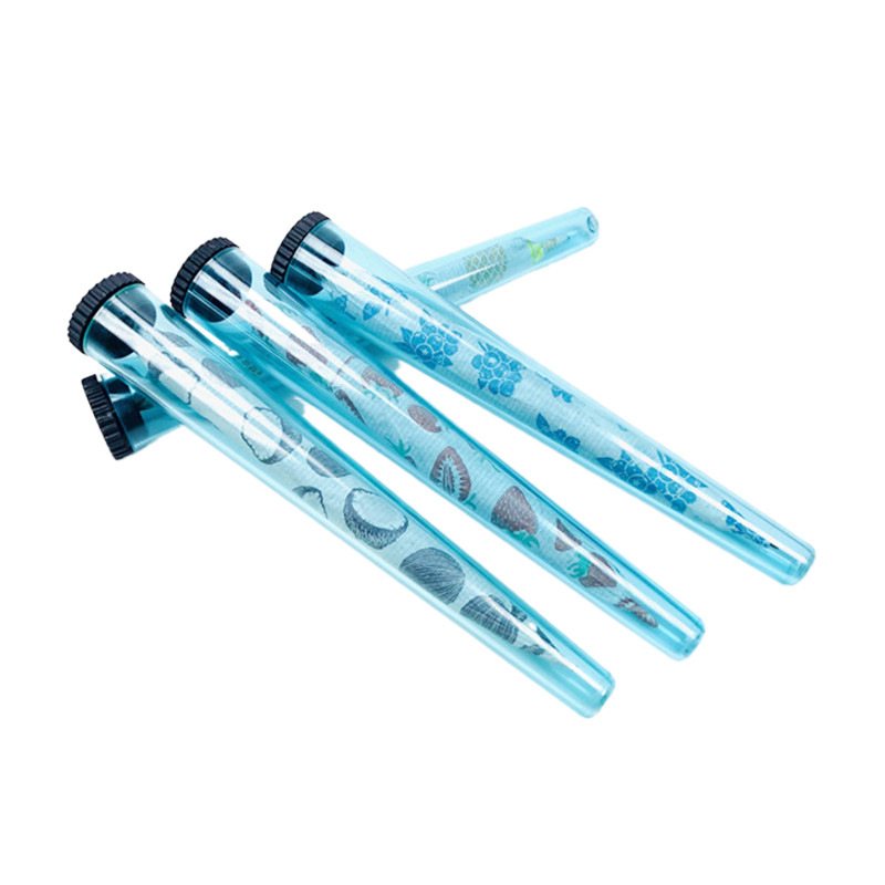 

smoke shop 110mm Plastic single tobacco pipe direct smoking carrying paper storage directly tube roll tray bong dab rig