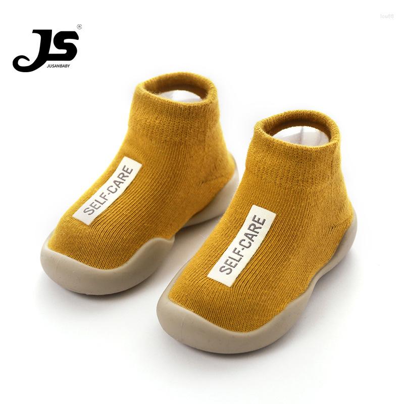 

First Walkers Jusanbaby Baby Shoes Kids Soft Crib Toddler Boys And Girls Sneakers For Unisex SlipOn, Black