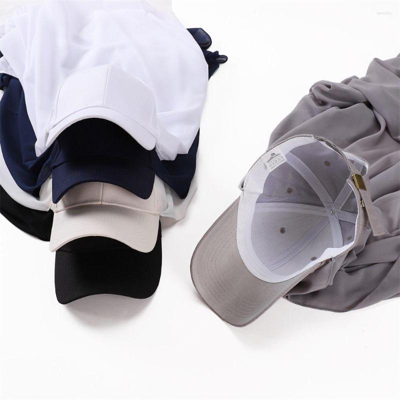 

Ball Caps Fashion Chiffon Cotton Muslim Baseball Shawl Turban Hat Scarf, Black