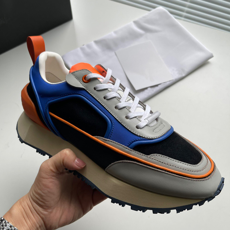 

2022 The new men's sneakers comfortable Casual Shoes mesh Racer low-top sneakers multicolor Original box and Dust proof bag