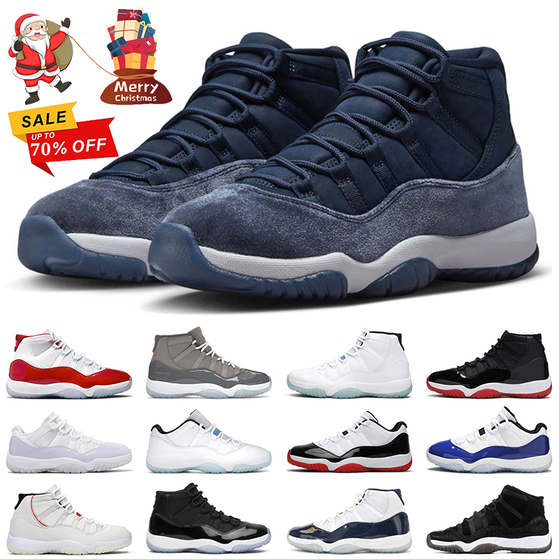 

Basketball Shoes 11s Midnight Navy Basketball Shoes 11 Retro Cheery Cool Grey Bred Legend Blue Space Jam Platinum Tint Mens Trainer Sports Sneakers, 22