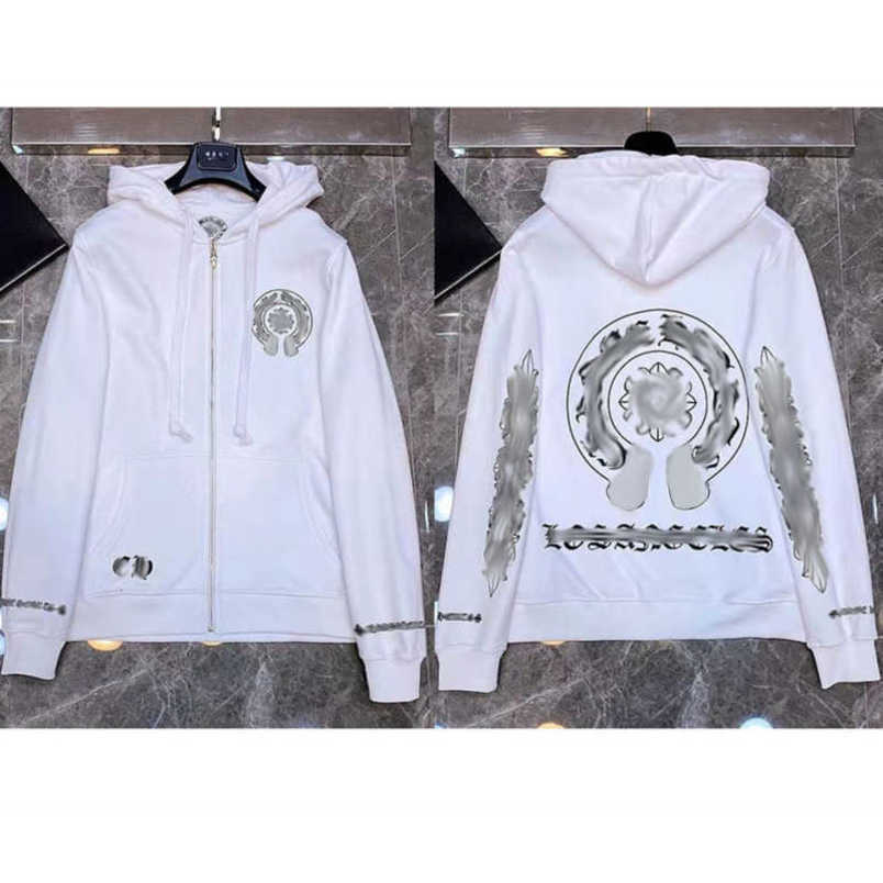 

Luxury Men's Fashion Jackets Sweatshirts Designer Classic Hoodies Zipper Hooded Sweater Cross Pullover Sanskrit Hoodie Casual Men Women Tops Coat Jacket 5kh6