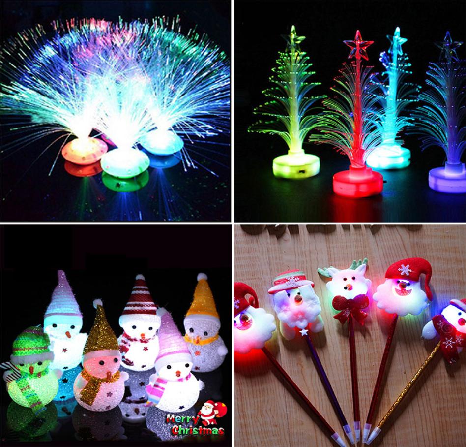 

Christmas LED Decorations Plastic Lights Bracelets Hairband Headband Fiber Optic Lamp Christmas Lamp Multiple Flash Modes2562636