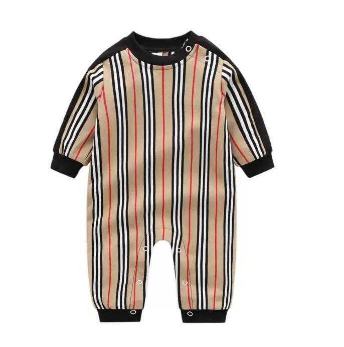 

Baby Piece Garment Desiger Clothes Baby Rompers Spring Autumn Romper Cotton Kids Designer Cartoon Bee Infant Jumpsuits Clothing, As pic