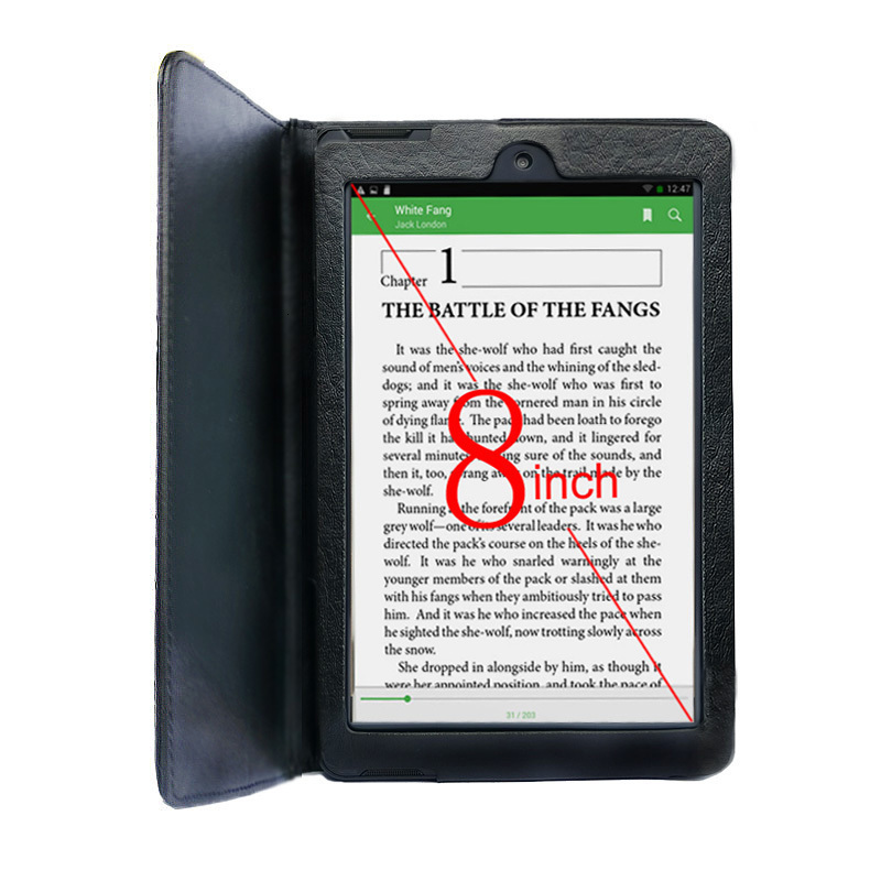 

Quran Player 8 inch Android Digitl player Color touch Display WiFi Smart Ebook Reader with Card Clot Cameras Gift Leather Case 221025