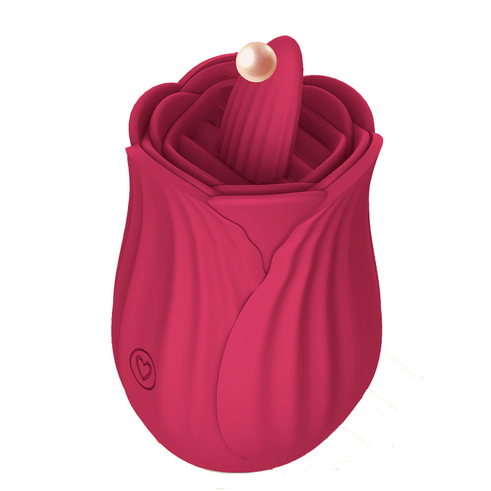 

Rose Toy Vibrator for Women Mini Clitoral Stimulator with 10 Vibrating Pleasure for Nipple Stimulation Adult Sex Toys
