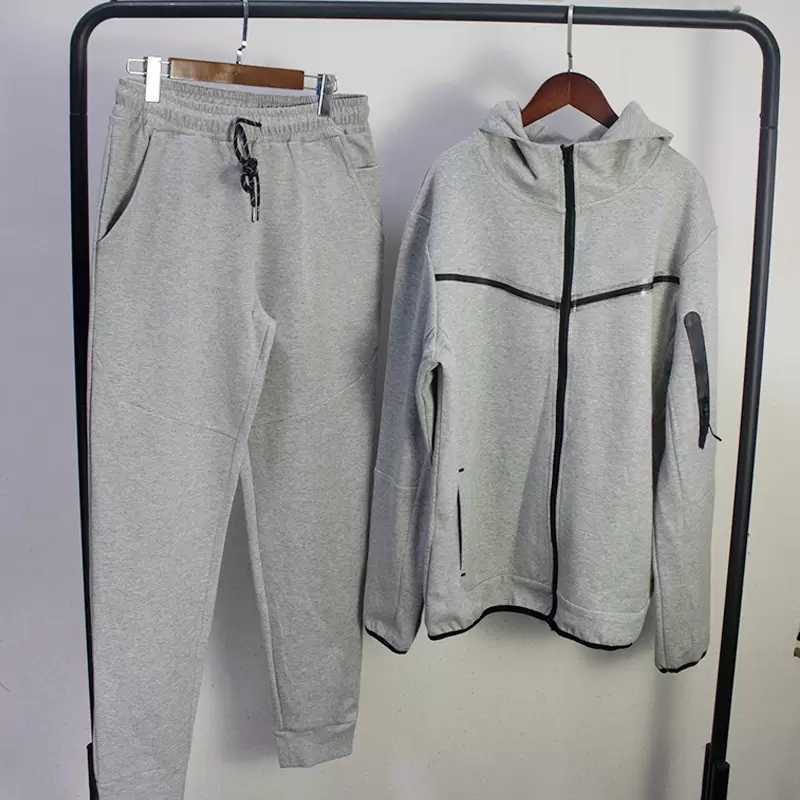 

Tech Fleece High Quality Mens Womens Tracksuits Tech Sports Pants Hoodies Jackets Space Cotton Trousers Tracksuit Bottoms Man Jogge tuta