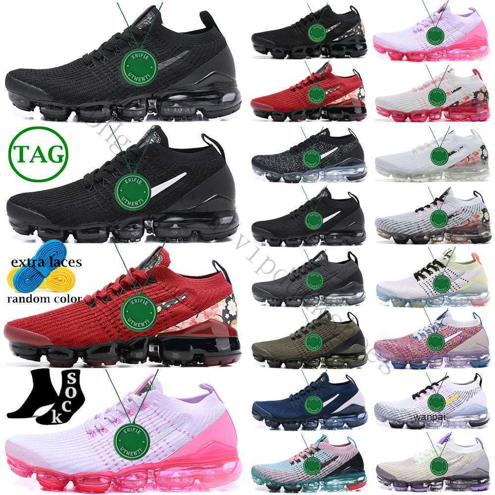 

2023 Running Shoes Sneakers Sports Shoe White X Triple Black Army Green With Box Tn Plus Vap2019 Fly 2.0 Knit 3.0 Men Women Airs Maxs Sail, Color # 15