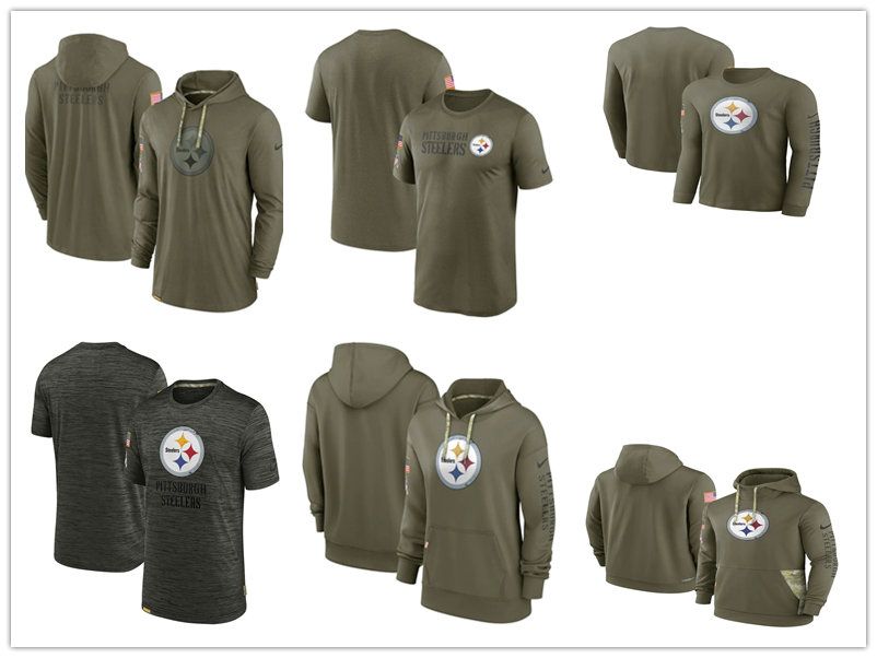 

CUSTOM Tees Tonal Pullover Hoodie Pittsburgh''Steelers''MEN 2022 Salute to Service Therma Performance Pullover Long Sleeve T-Shirt, Black t-shirt
