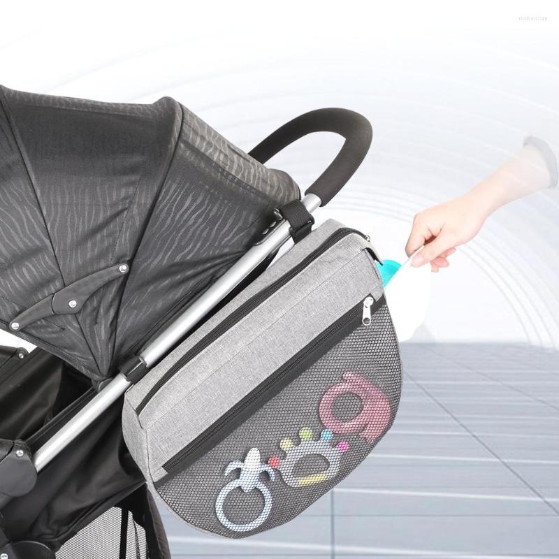 

Stroller Parts Large Capacity Moistureproof Pearl Wool Neoprene Baby Diaper Bag Mommy Organizer