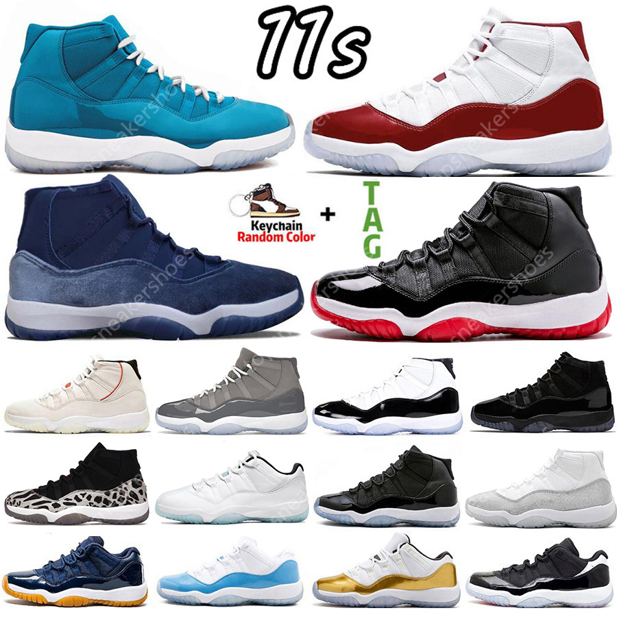 

11s Basketball 11 Shoes Midnight Navy Cherry Miamis Dolphins Cool Grey Animal Instinct Legend Blue Bred Concord space jam Gamma women Mens, 30
