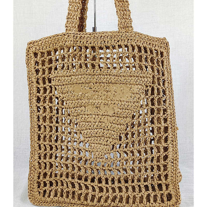 

Summer Beach Shoulder Bag Straw Bags Casual Rattan Women Handbags Wicker Woven Female Totes Large Capacity Lady Bag Travel Purse 2022, Beige