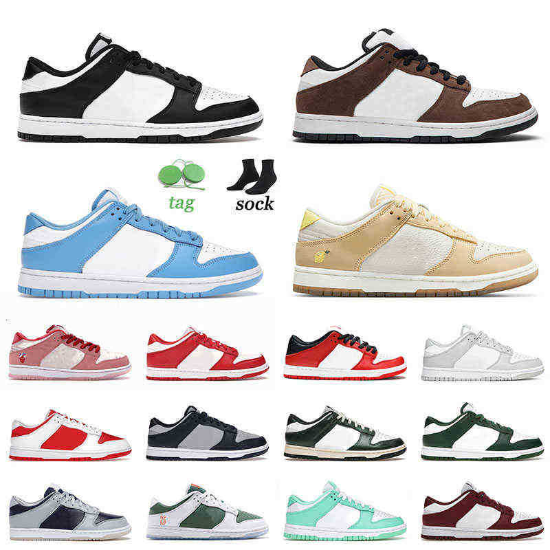 

High Quality 2022 Arrrival Sports Dunks Low Outdoor Shoes Black White Unc Trail Photon Dust Grey Fog University Red Coast Valentines Day IAW6