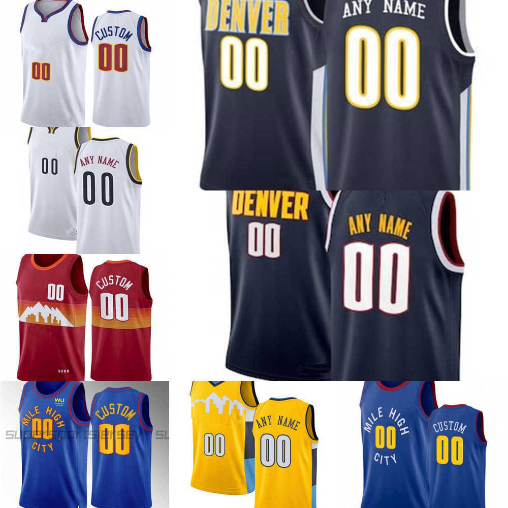 

Men Women Youth Denver Custom 32 Jeff Green 9 Davon Reed 0 Christian Braun 8 Peyton Watson 31 Vlatko Cancar Basketball Jersey Nuggets, Colour