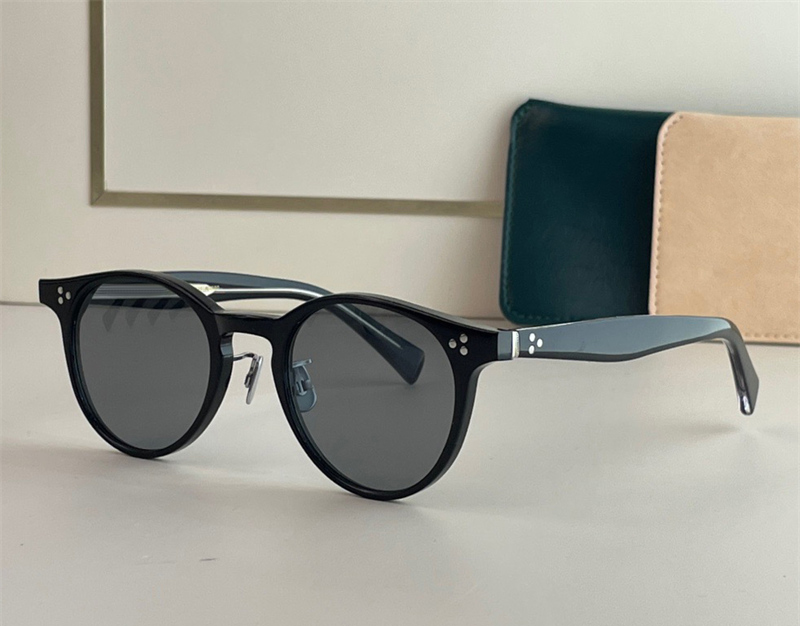 

Fashion vintage designer 332 mens women sunglasses classic oval shape acetate glasses outdoor trendy versatile style Anti-Ultraviolet come with box
