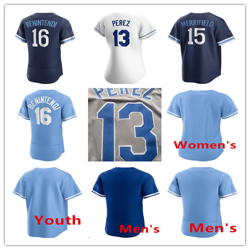 

22 23 Custom Bobby Witt Jr. City Connect Jersey Patrick Mahomes George Brett Salvador Perez MJ Melendez Whit Merrifield Andrew Benintendi Baseball Men Women Youth, Colour 11