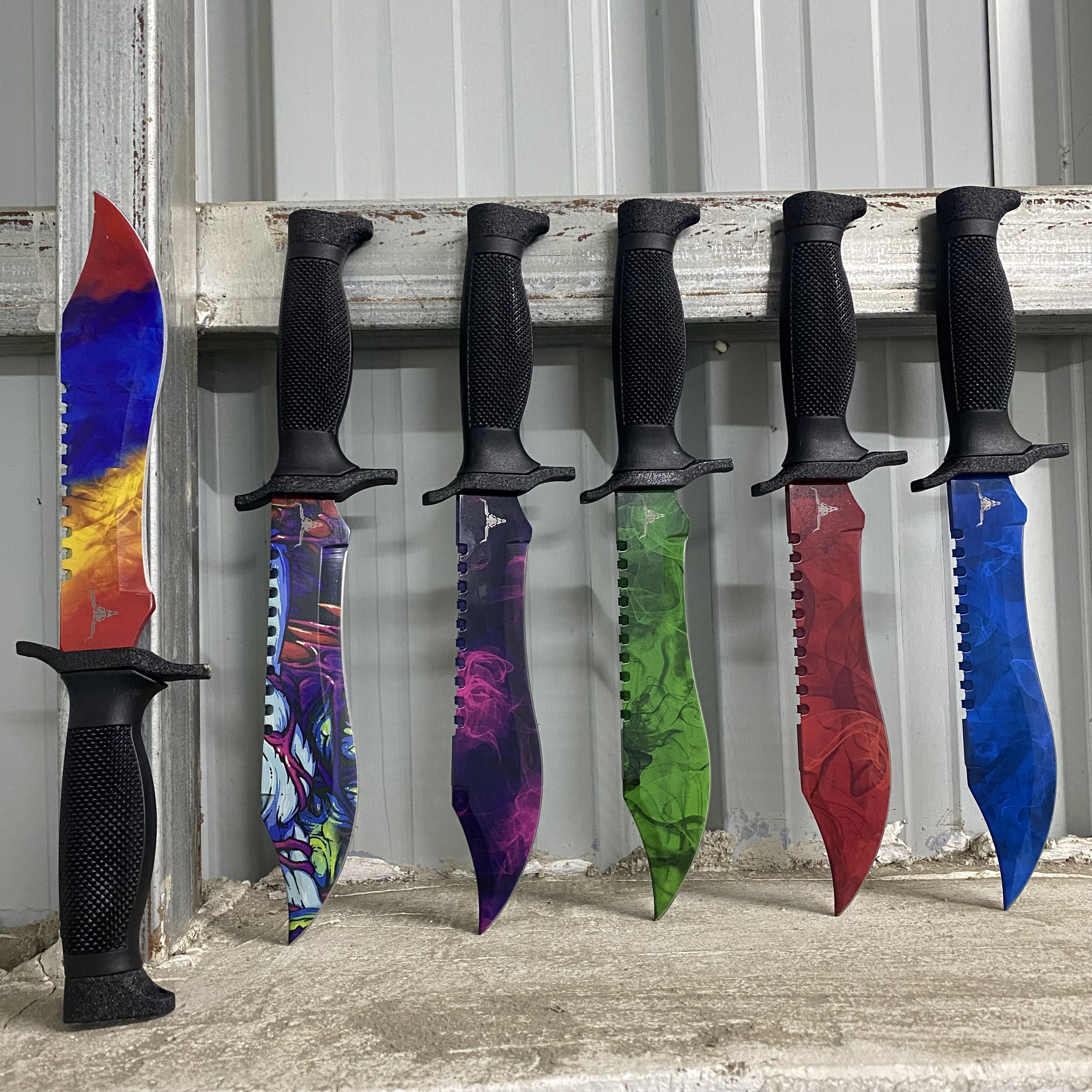 

Real sharp csgo bowie knife Hunting Camping knifes Survival Tactical knifess Outdoor knives Fixed Blade fishing knife hiking tools cs go hyper beast Counter Strike