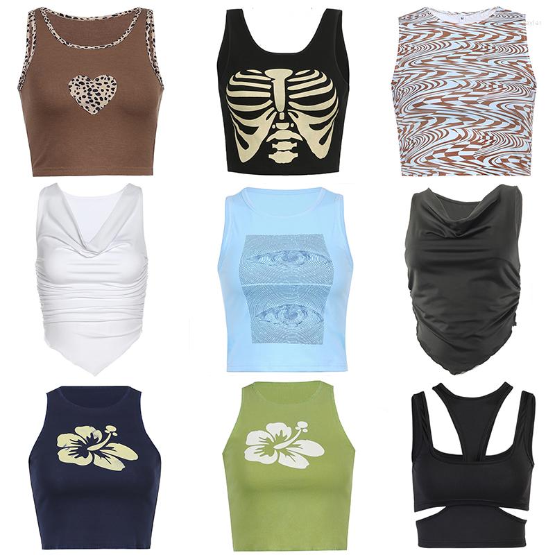 

Camisoles & Tanks V-neck Summer Back Women Seamless Bralette Tank Top Female Crop Tops Underwear Scoop Ribbed Basic Sexy Lingerie Camisole, Black