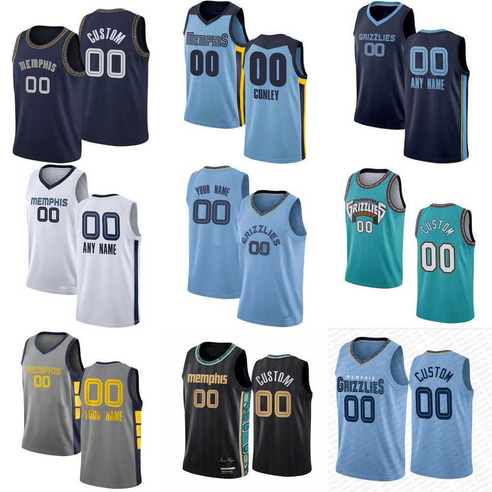 

Memphis''Grizzlies''Custom Men Women Youth 7 Santi Aldama 46 John Konchar 3 Jake LaRavia 2 Xavier Tillman 1 Kennedy Chandler Basketball Jers, Colour