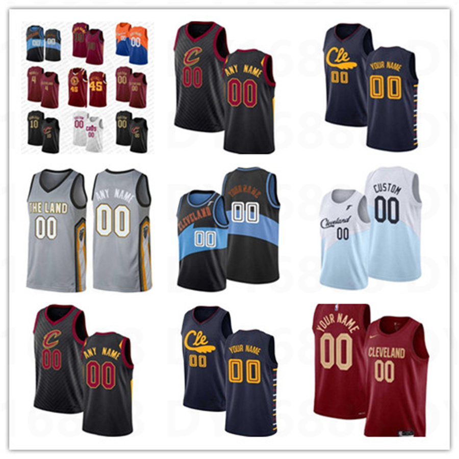 

Basketball Jerseys Men Women Youth Cleveland''Cavaliers''custom 3 Caris LeVert 31 Jarrett Allen Donovan 45 Mitchell 10 Darius Garland 4 Evan Mobley, Colour8